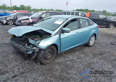 2012 Ford Focus Se из США, поврежденный, VIN 1FAHP3F23CL407585